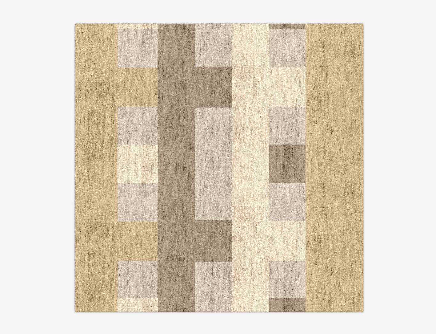 Lovat  Square Hand Knotted Bamboo Silk Custom Rug by Rug Artisan