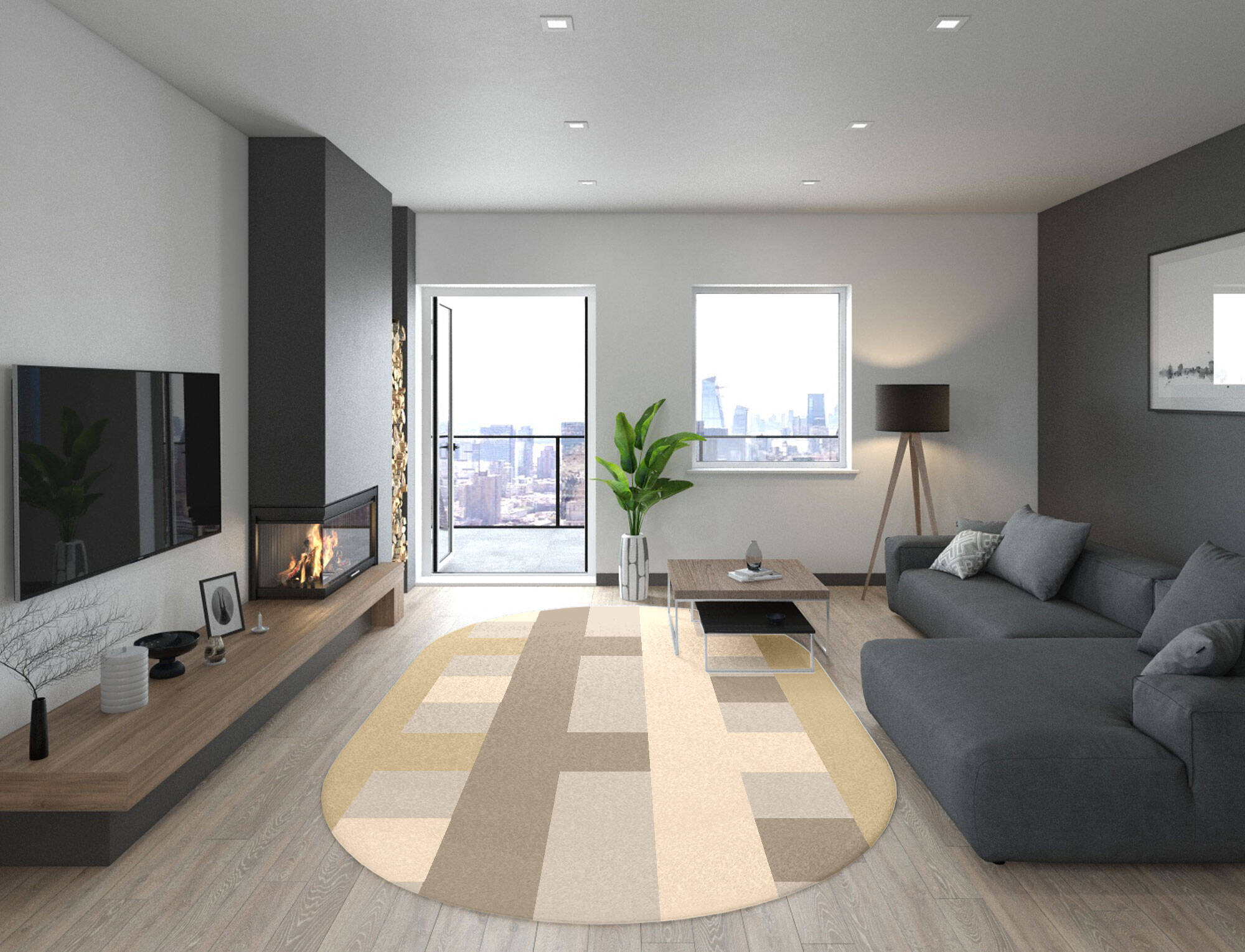 Lovat  Capsule Hand Tufted Pure Wool Custom Rug by Rug Artisan