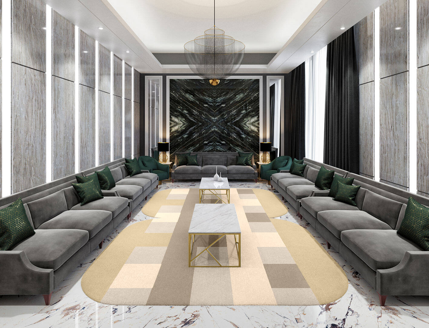 Lovat  Eight Hand Tufted Pure Wool Custom Rug by Rug Artisan