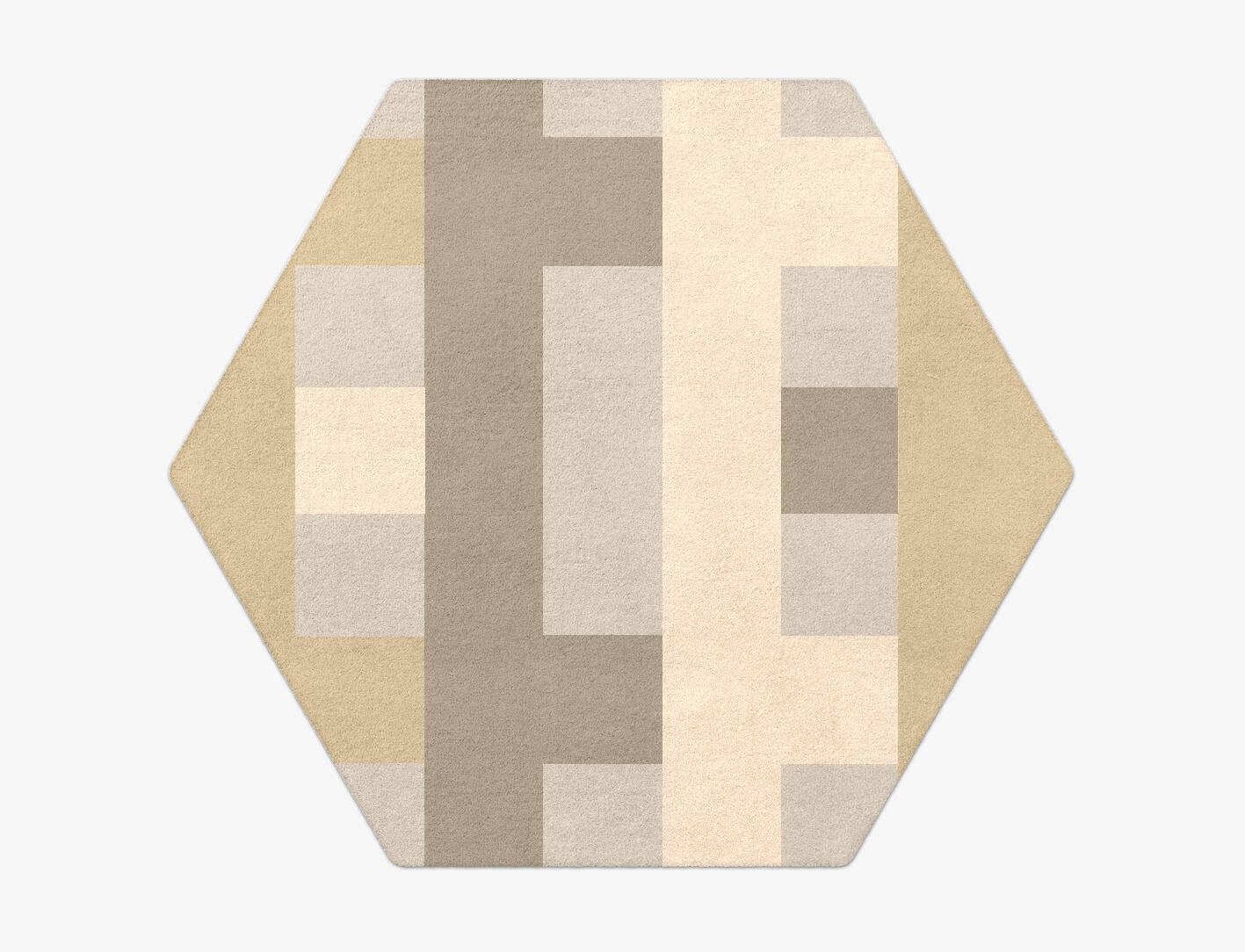 Lovat  Hexagon Hand Tufted Pure Wool Custom Rug by Rug Artisan