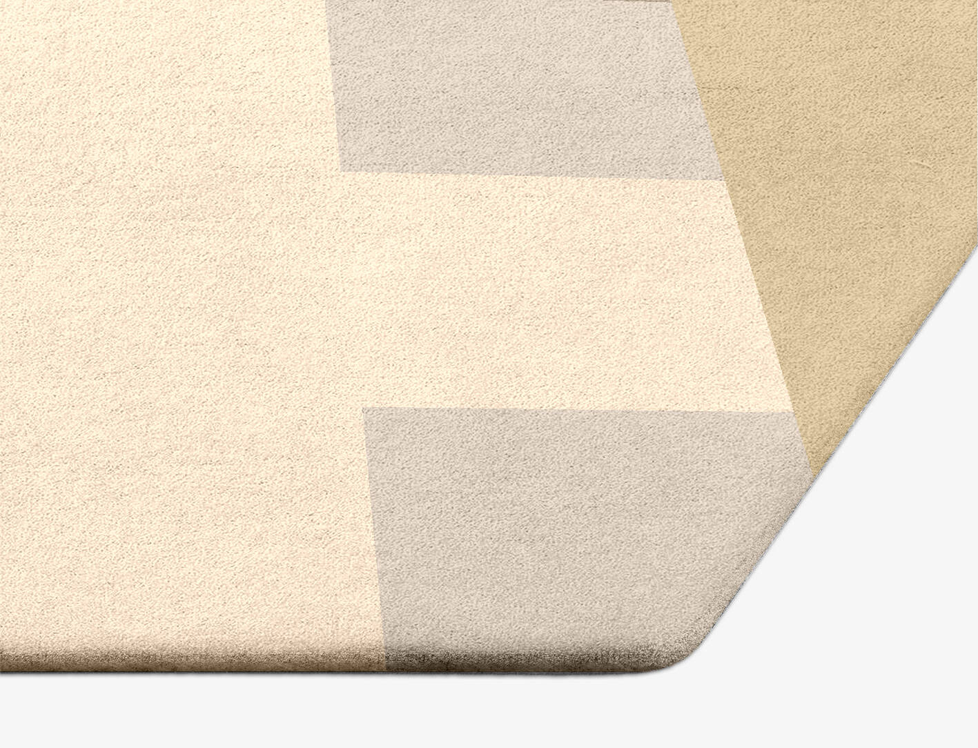 Lovat  Hexagon Hand Tufted Pure Wool Custom Rug by Rug Artisan