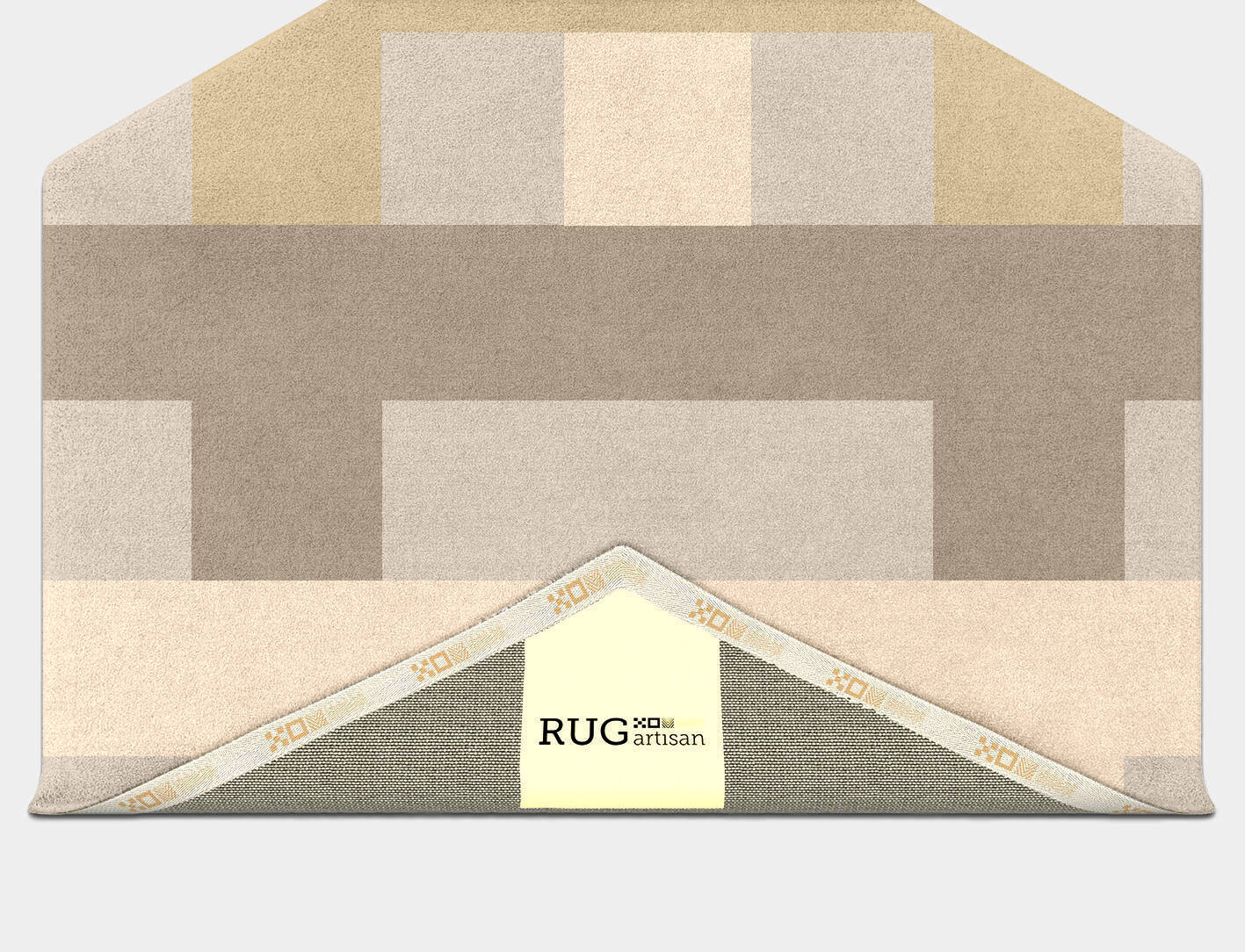 Lovat  Hexagon Hand Tufted Pure Wool Custom Rug by Rug Artisan
