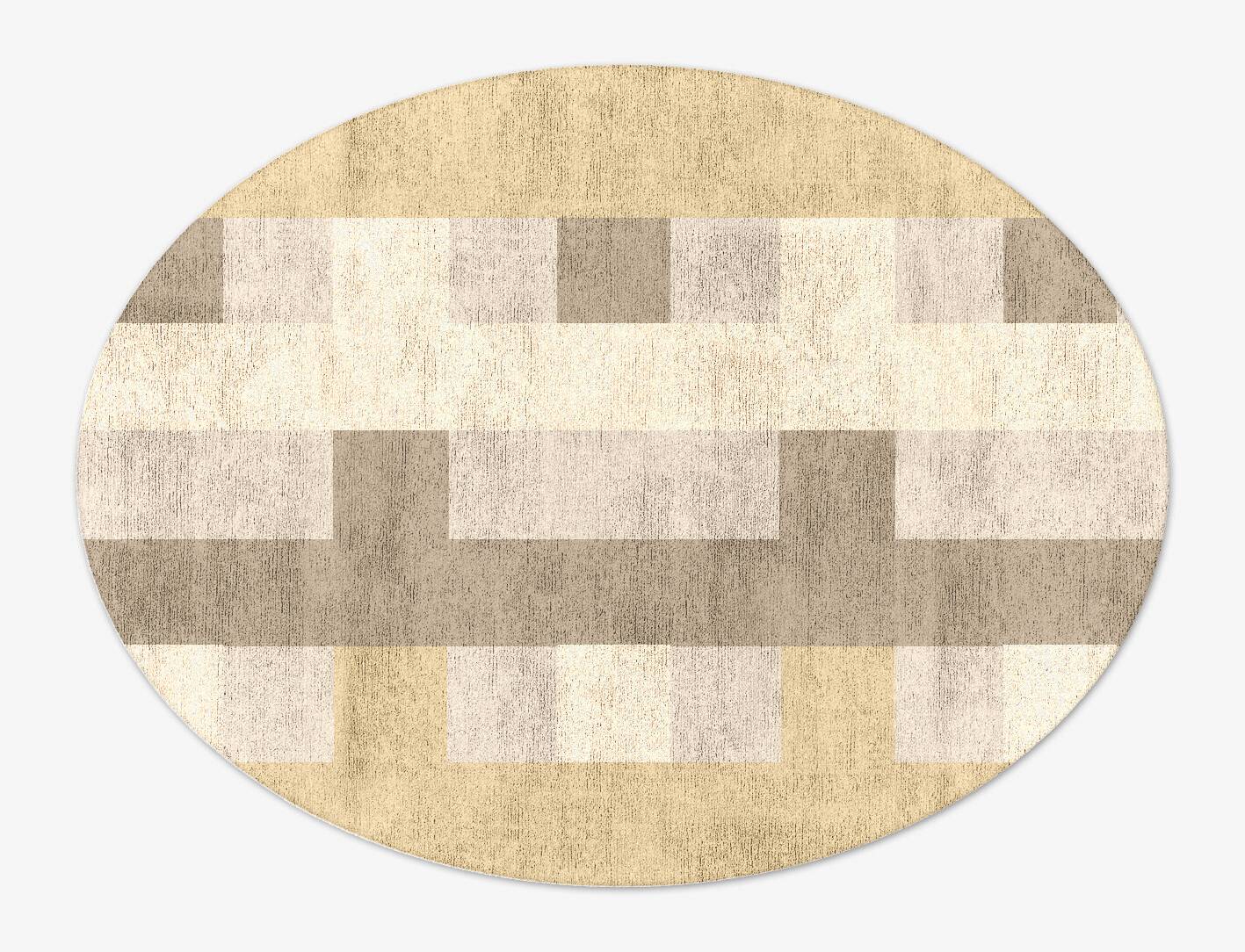Lovat  Oval Hand Tufted Bamboo Silk Custom Rug by Rug Artisan