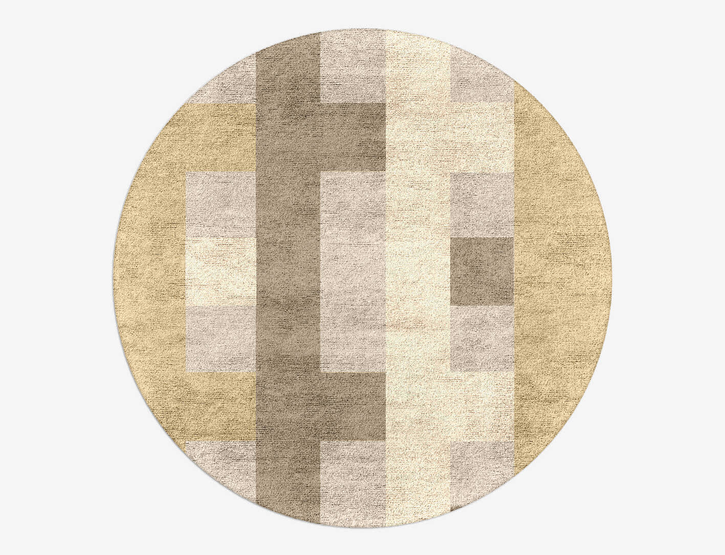 Lovat  Round Hand Tufted Bamboo Silk Custom Rug by Rug Artisan