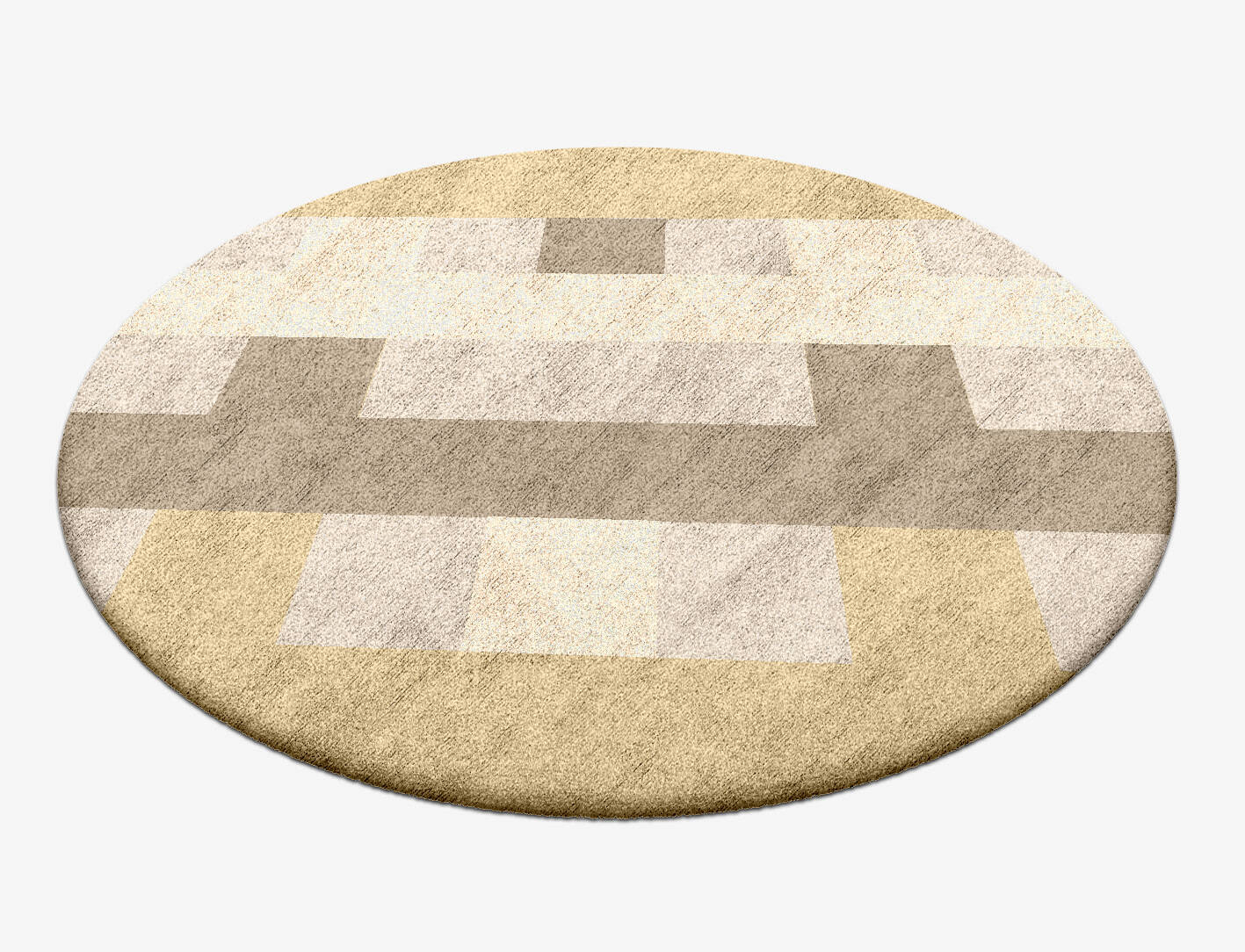 Lovat  Round Hand Tufted Bamboo Silk Custom Rug by Rug Artisan