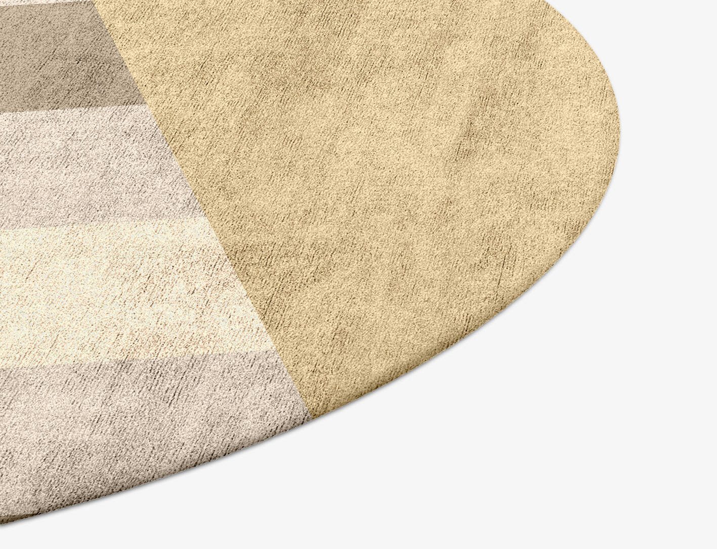Lovat  Round Hand Tufted Bamboo Silk Custom Rug by Rug Artisan
