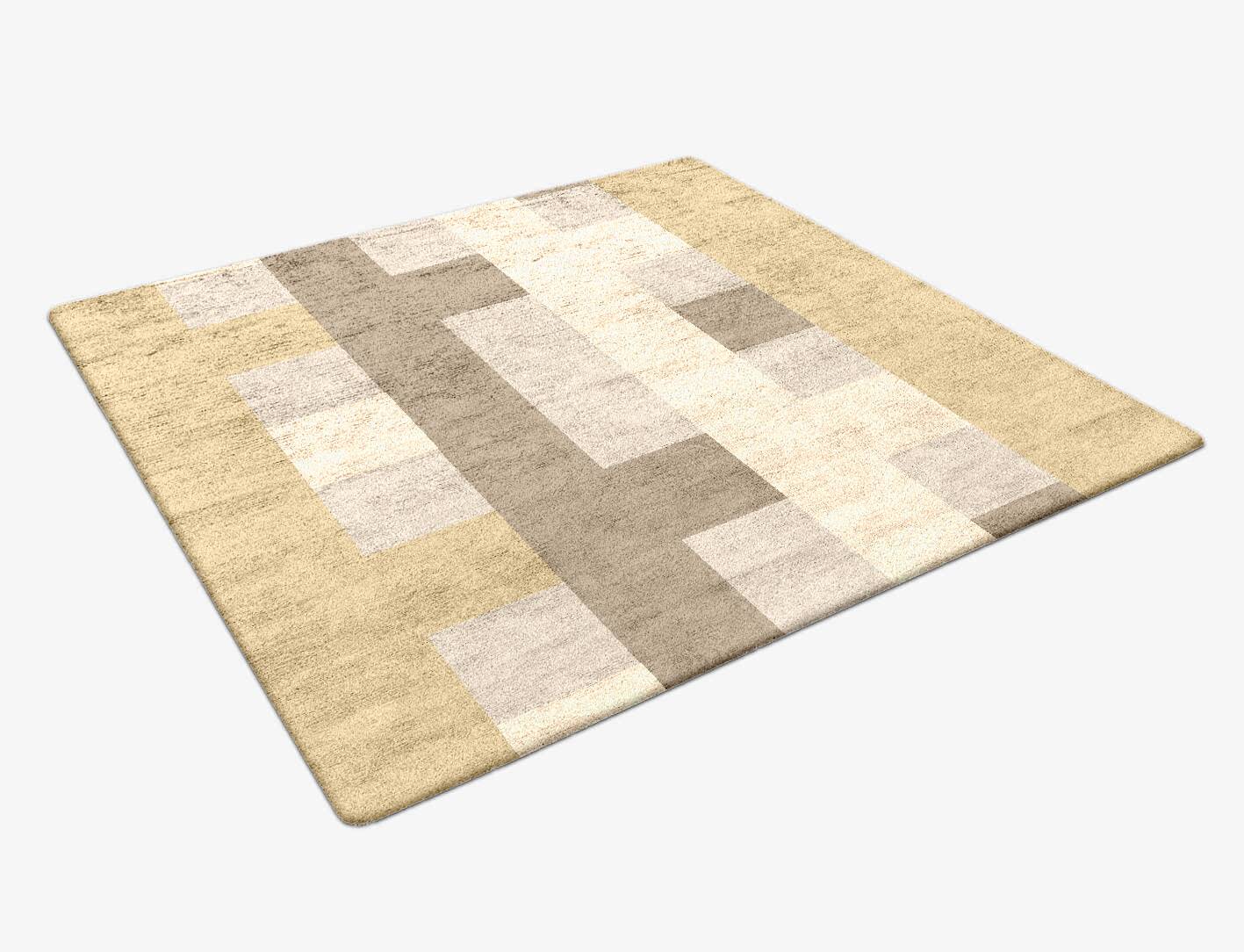 Lovat  Square Hand Tufted Bamboo Silk Custom Rug by Rug Artisan