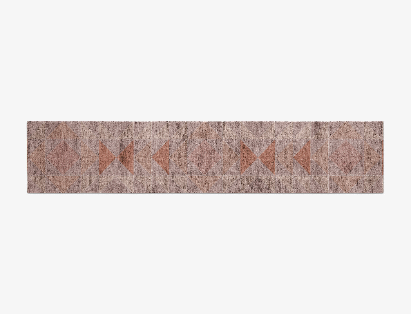 Lucent Minimalist Runner Flatweave Bamboo Silk Custom Rug by Rug Artisan