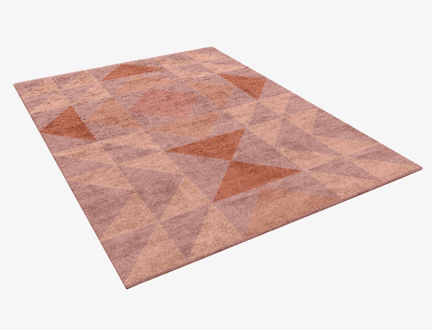 Lucent Minimalist Rectangle Hand Knotted Bamboo Silk Custom Rug by Rug Artisan