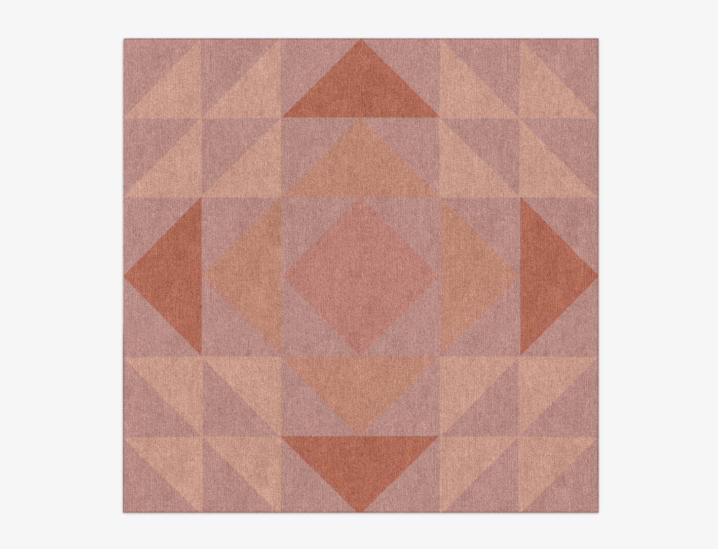 Lucent Minimalist Square Hand Knotted Tibetan Wool Custom Rug by Rug Artisan
