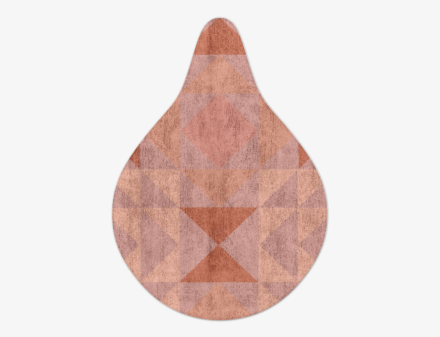 Lucent Minimalist Drop Hand Tufted Bamboo Silk Custom Rug by Rug Artisan
