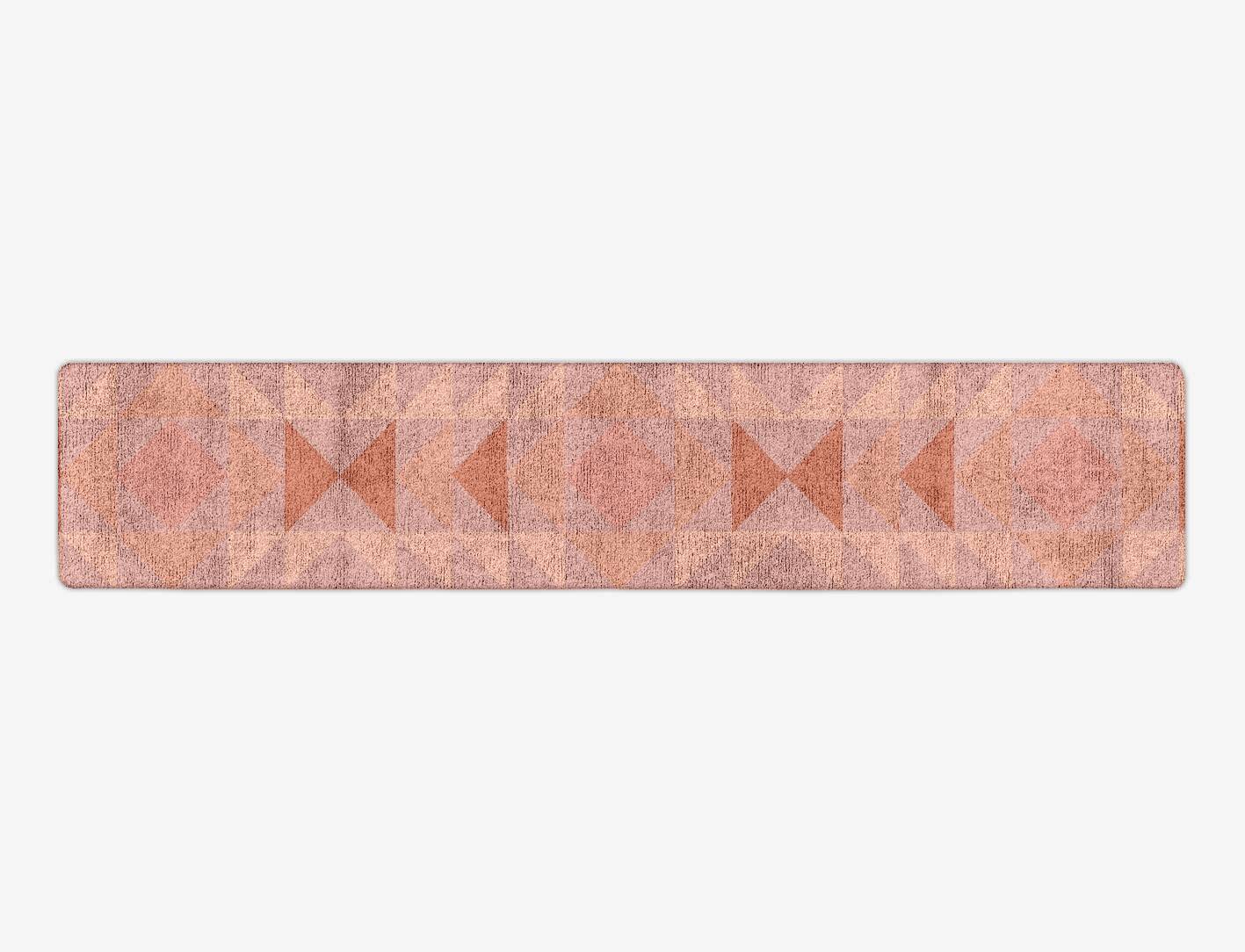 Lucent Minimalist Runner Hand Tufted Bamboo Silk Custom Rug by Rug Artisan