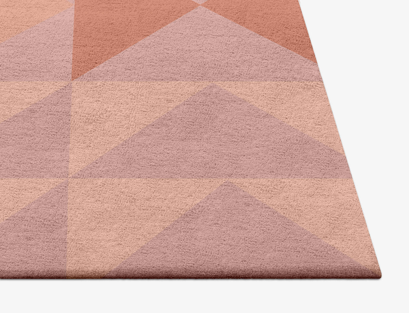 Lucent Minimalist Square Hand Tufted Pure Wool Custom Rug by Rug Artisan