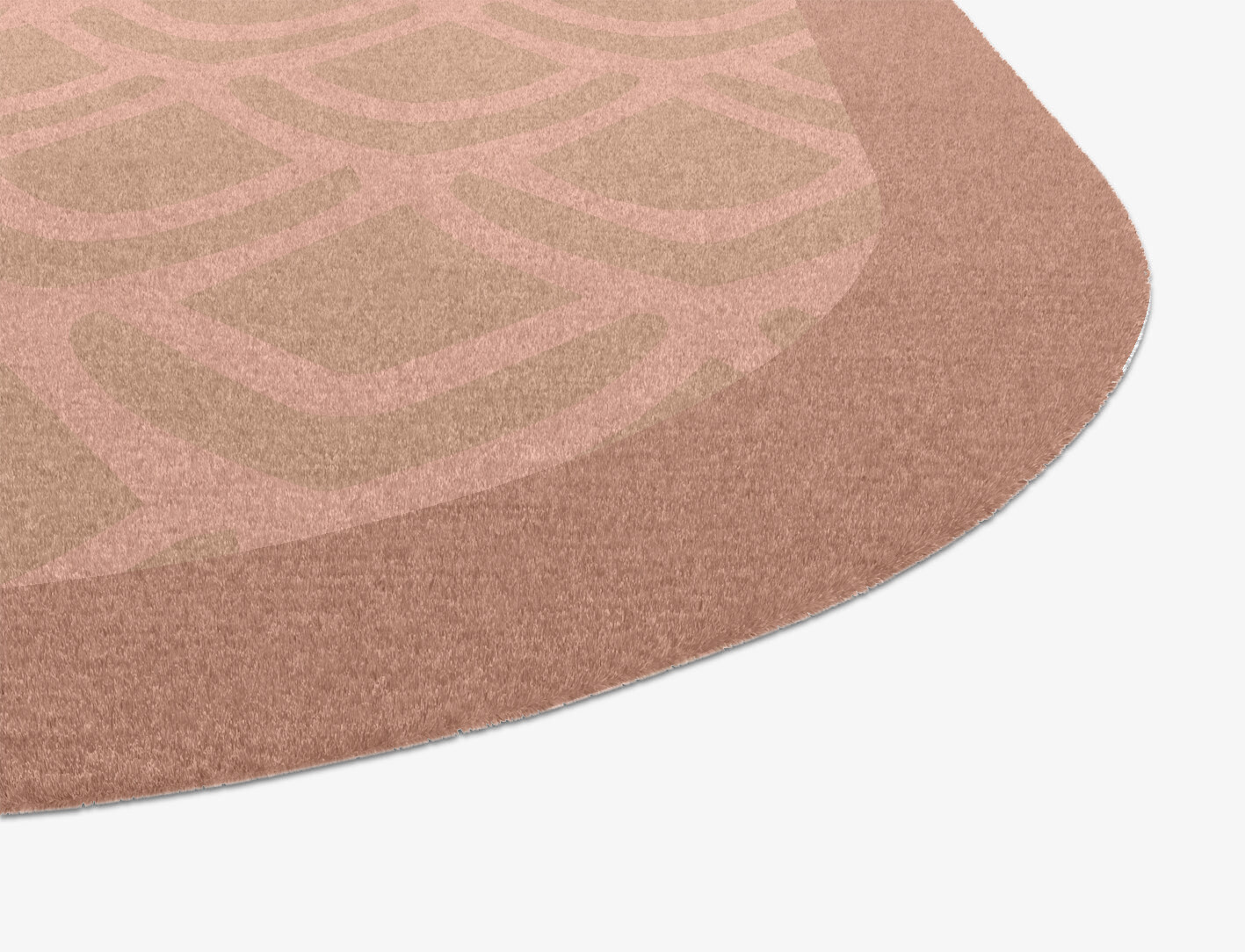 Lumos Geometric Oblong Hand Knotted Tibetan Wool Custom Rug by Rug Artisan