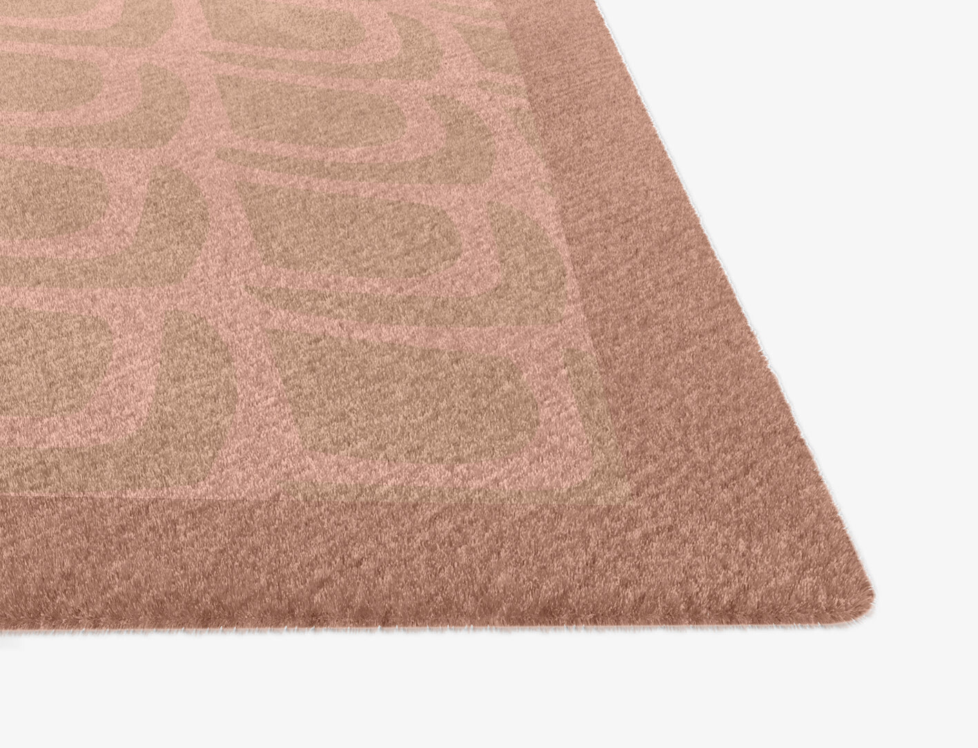 Lumos Geometric Ogee Hand Knotted Tibetan Wool Custom Rug by Rug Artisan