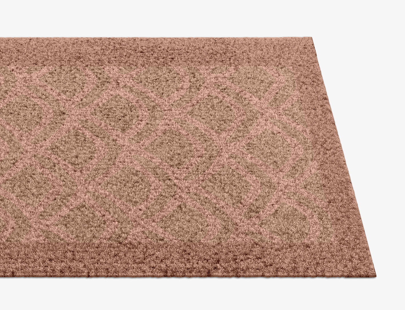 Lumos Geometric Runner Hand Knotted Tibetan Wool Custom Rug by Rug Artisan