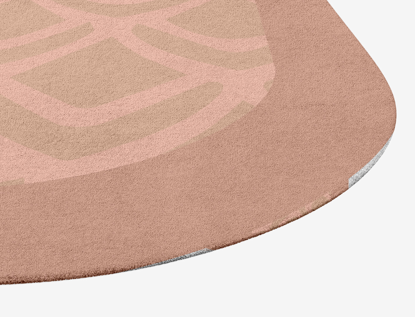 Lumos Geometric Eight Hand Tufted Pure Wool Custom Rug by Rug Artisan