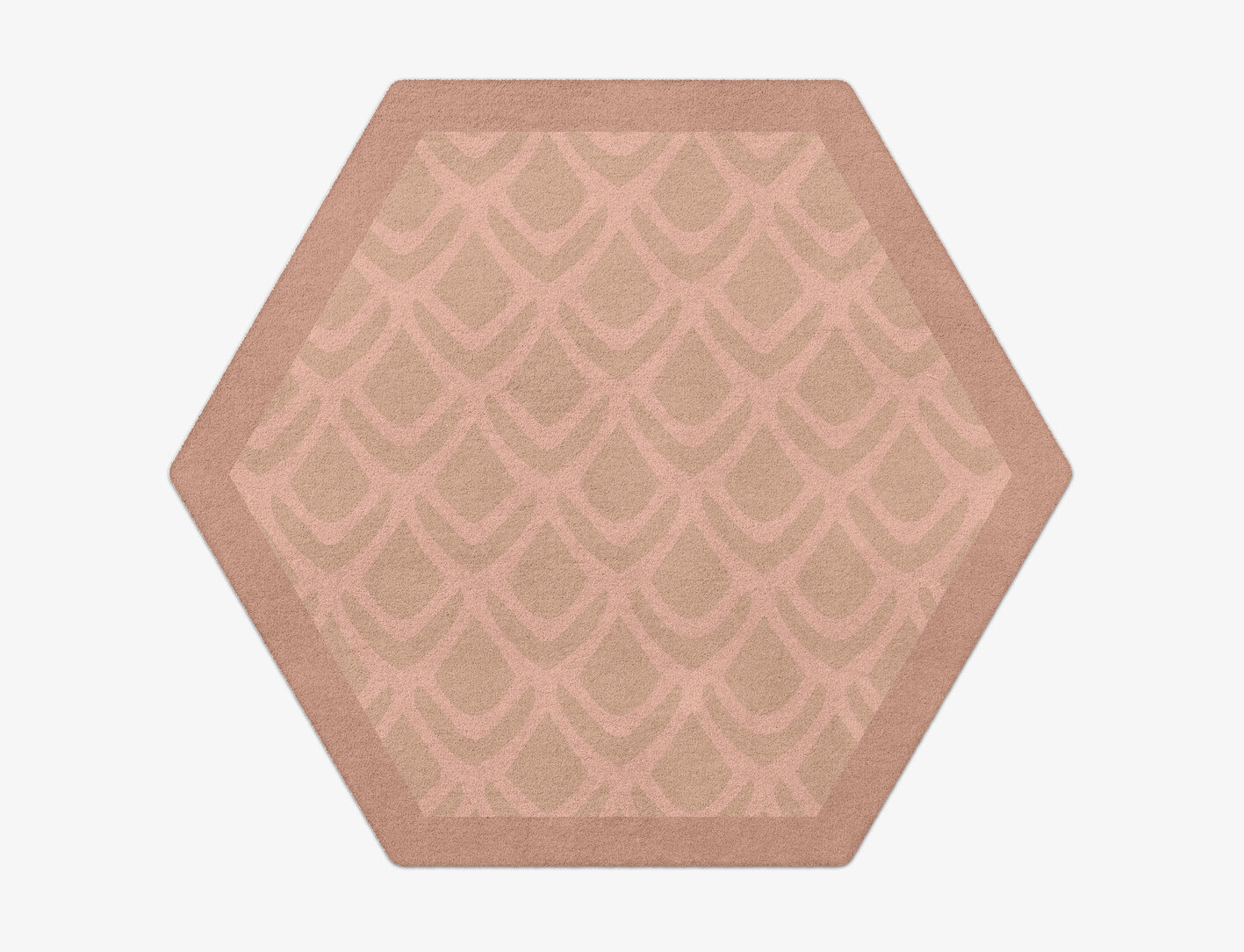 Lumos Geometric Hexagon Hand Tufted Pure Wool Custom Rug by Rug Artisan