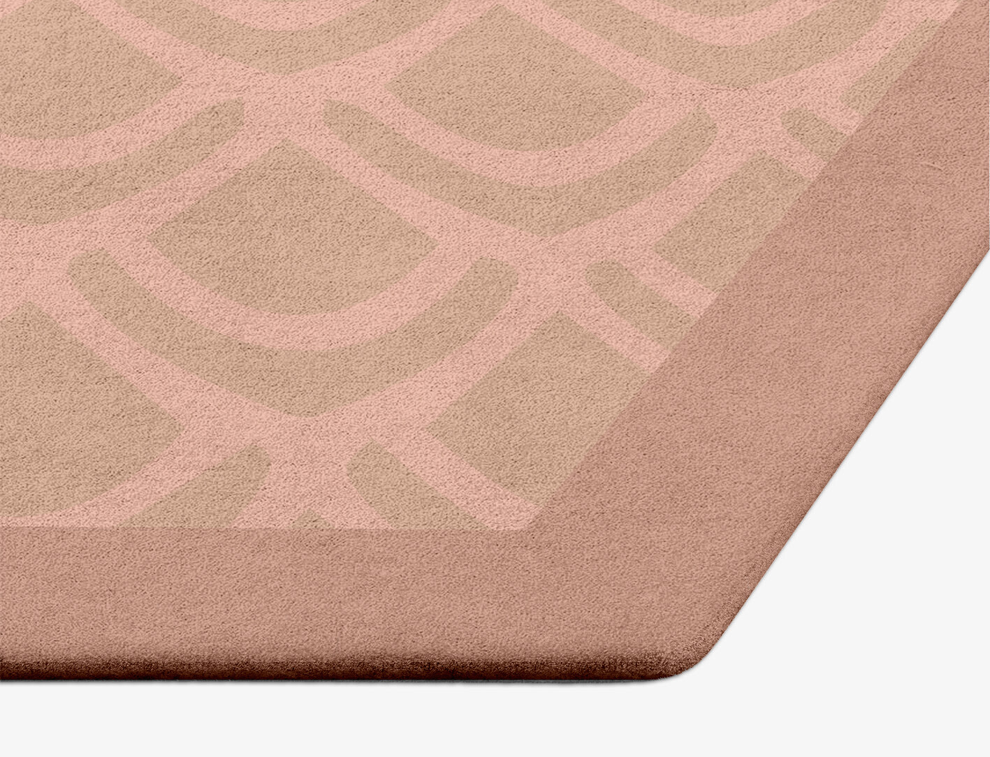 Lumos Geometric Hexagon Hand Tufted Pure Wool Custom Rug by Rug Artisan