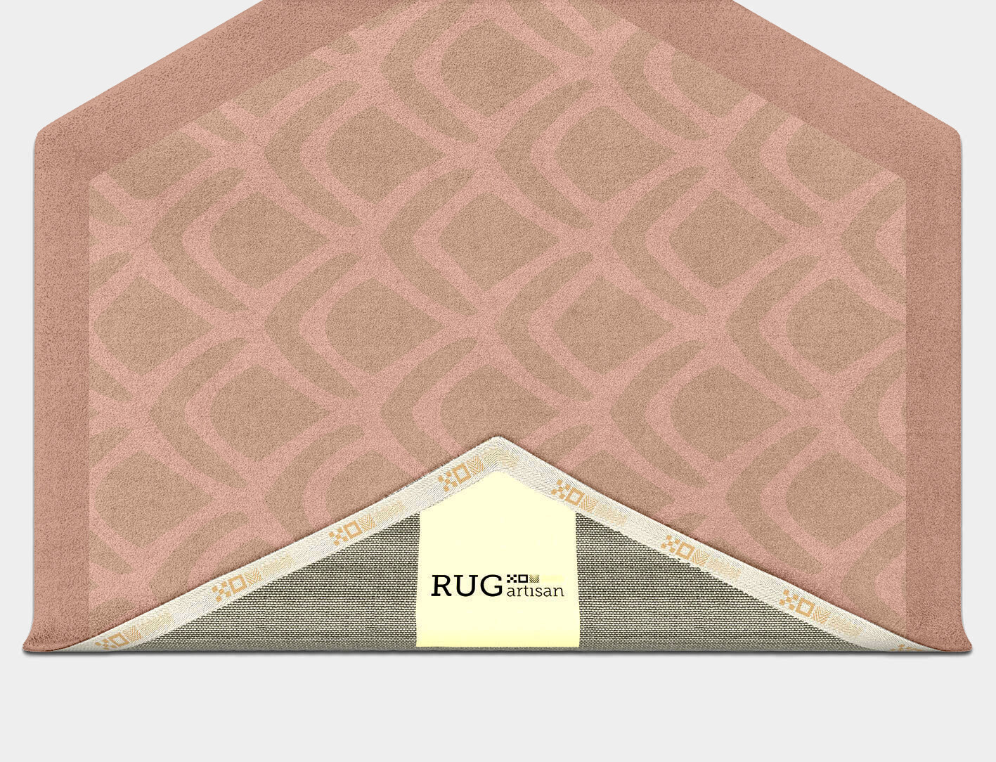 Lumos Geometric Hexagon Hand Tufted Pure Wool Custom Rug by Rug Artisan