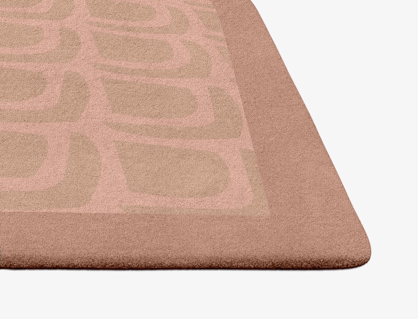 Lumos Geometric Ogee Hand Tufted Pure Wool Custom Rug by Rug Artisan