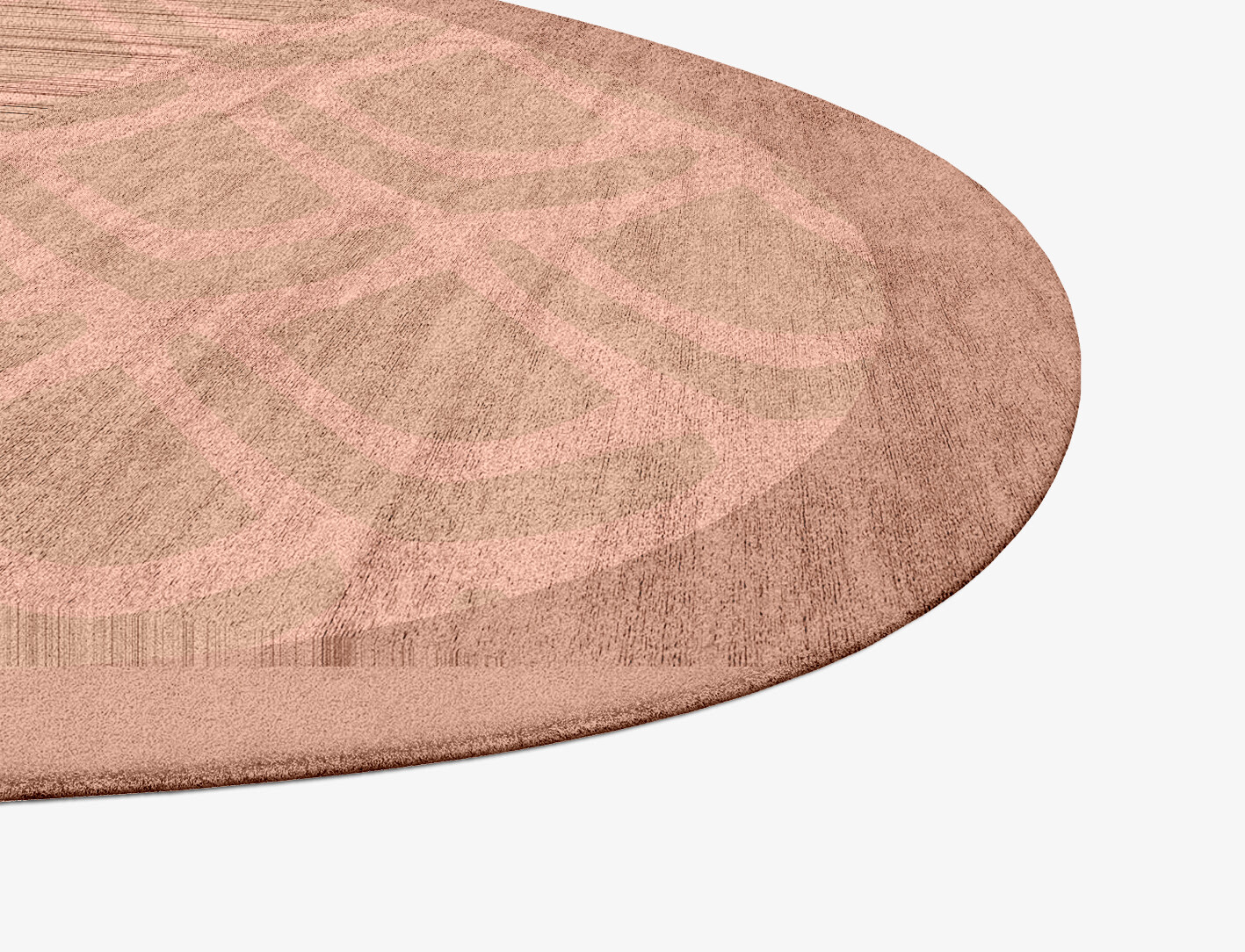 Lumos Geometric Splash Hand Tufted Bamboo Silk Custom Rug by Rug Artisan