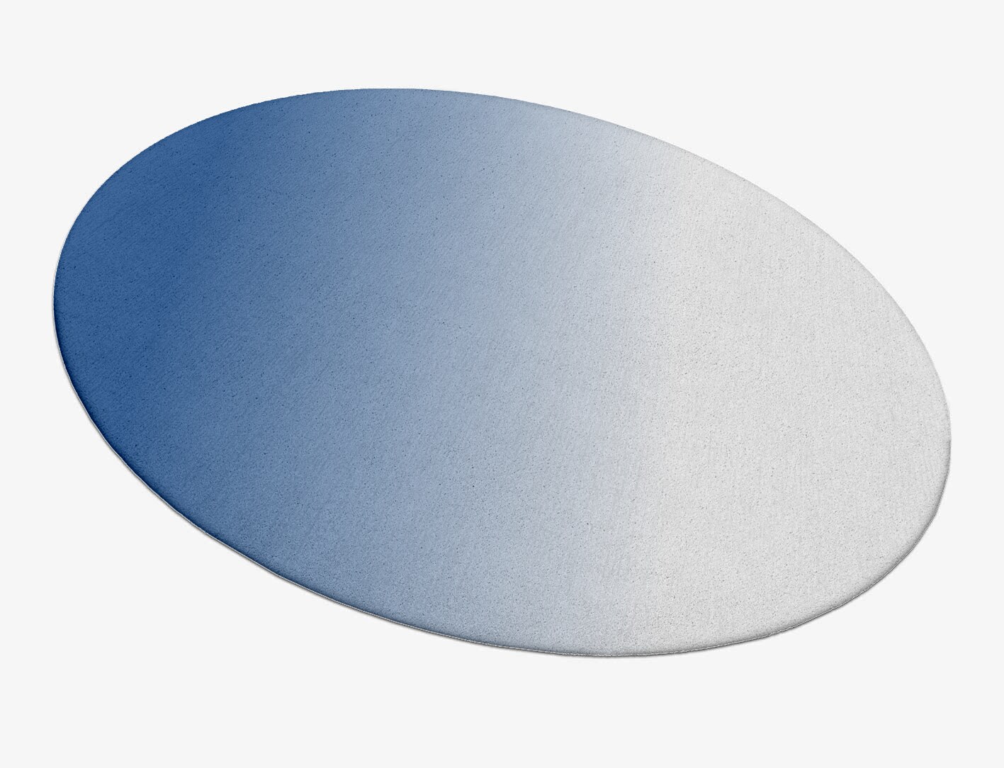 Lunar Ombre Oval Hand Tufted Pure Wool Custom Rug by Rug Artisan