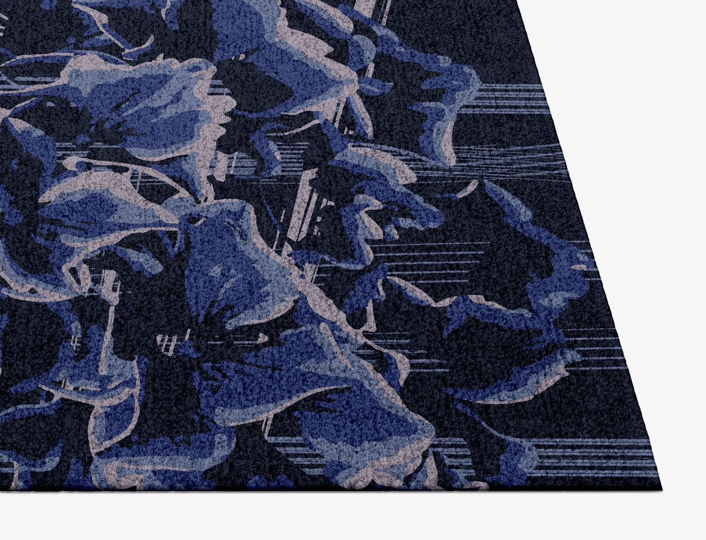 Lynae Floral Rectangle Hand Knotted Tibetan Wool Custom Rug by Rug Artisan