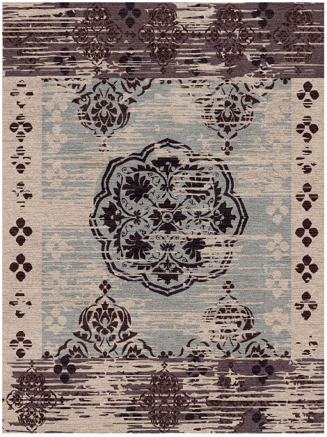 Macedoine Vintage Rectangle Hand Knotted Tibetan Wool Custom Rug by Rug Artisan