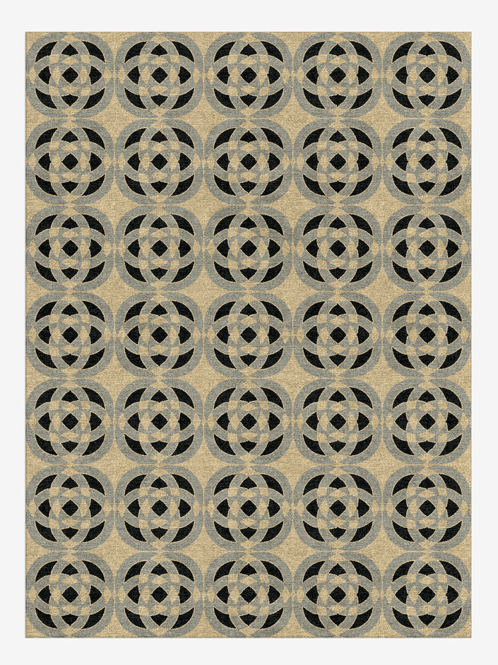 Madison Modern Geometrics Rectangle Hand Knotted Tibetan Wool Custom Rug by Rug Artisan
