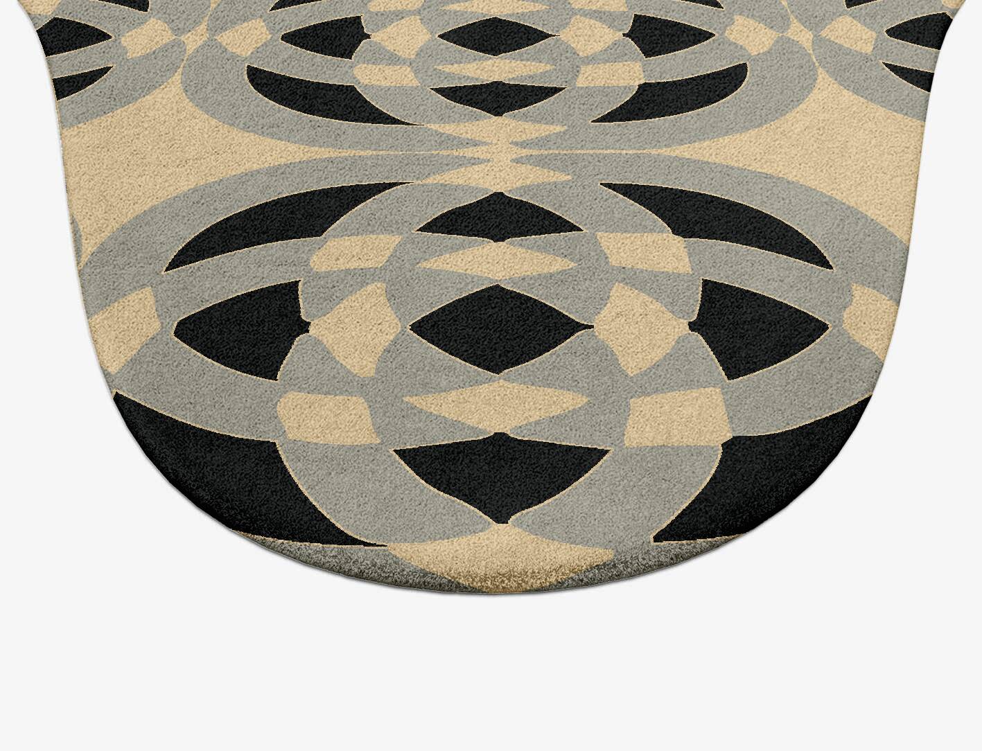 Madison Modern Geometrics Drop Hand Tufted Pure Wool Custom Rug by Rug Artisan