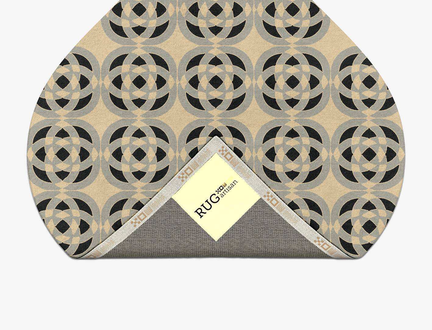 Madison Modern Geometrics Ogee Hand Tufted Pure Wool Custom Rug by Rug Artisan