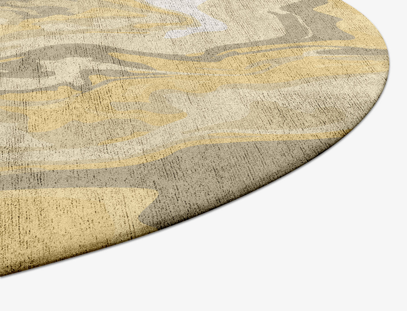 Maelstrom Surface Art Capsule Hand Tufted Bamboo Silk Custom Rug by Rug Artisan
