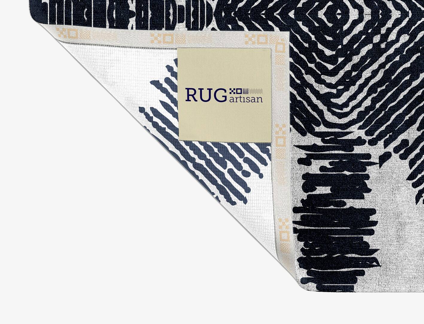 Magnetism Batik Rectangle Hand Knotted Bamboo Silk Custom Rug by Rug Artisan