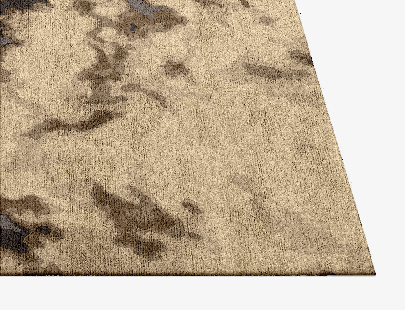 Mainland Surface Art Square Hand Knotted Bamboo Silk Custom Rug by Rug Artisan
