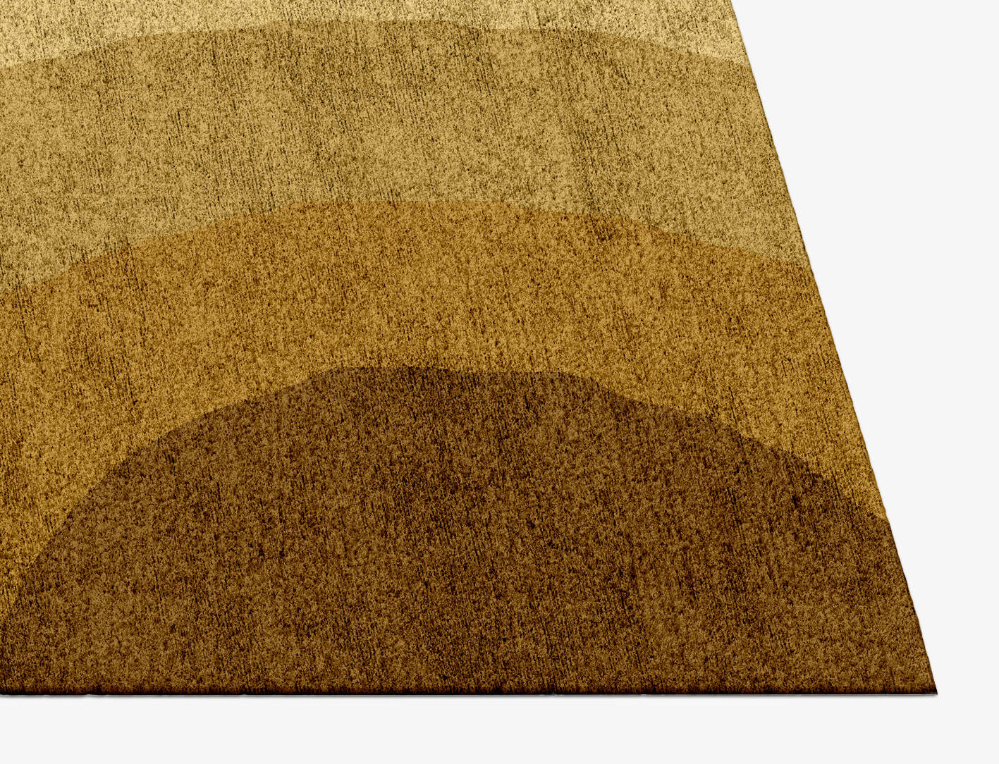 Malibu Gradation Rectangle Hand Knotted Bamboo Silk Custom Rug by Rug Artisan