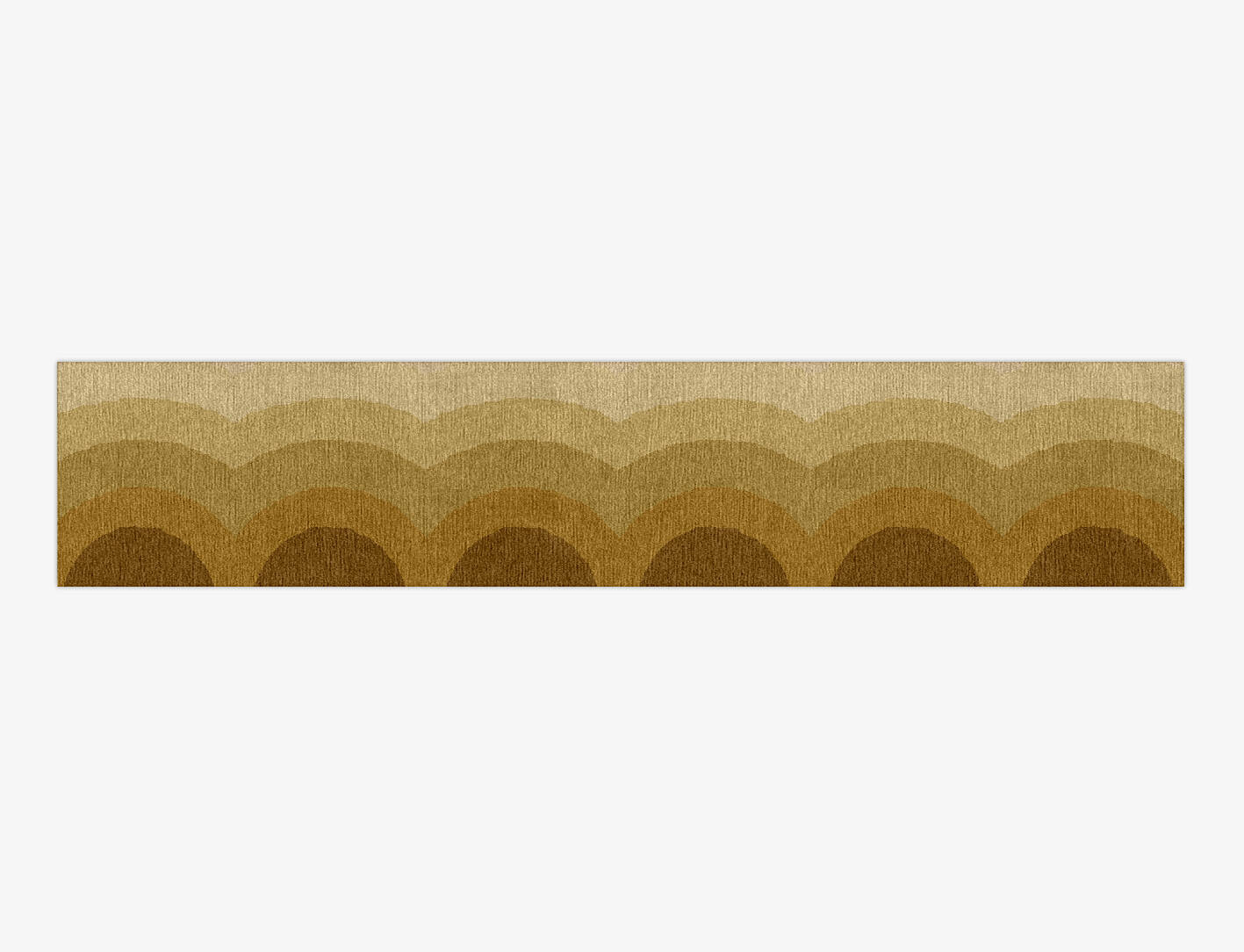 Malibu Gradation Runner Hand Knotted Tibetan Wool Custom Rug by Rug Artisan