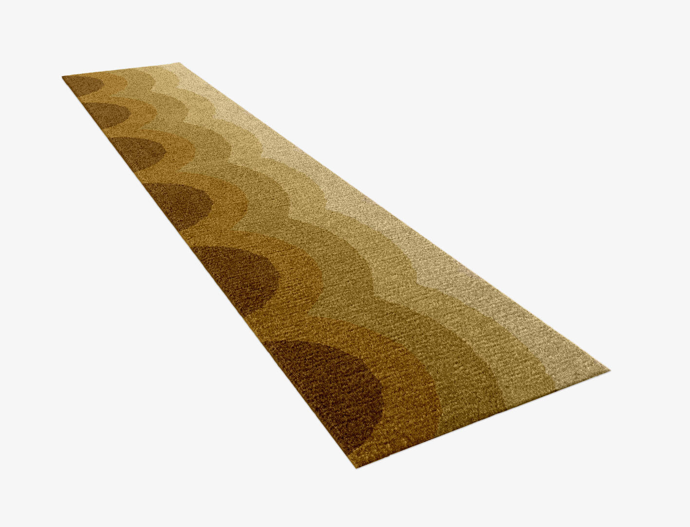 Malibu Gradation Runner Hand Knotted Tibetan Wool Custom Rug by Rug Artisan