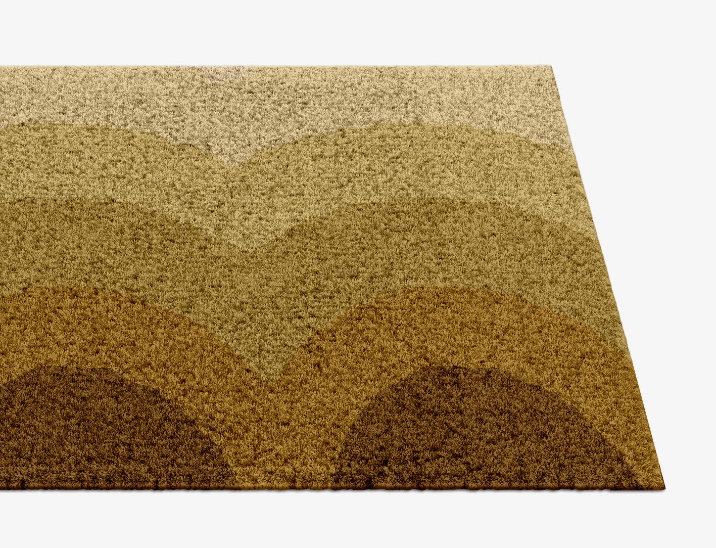 Malibu Gradation Runner Hand Knotted Tibetan Wool Custom Rug by Rug Artisan