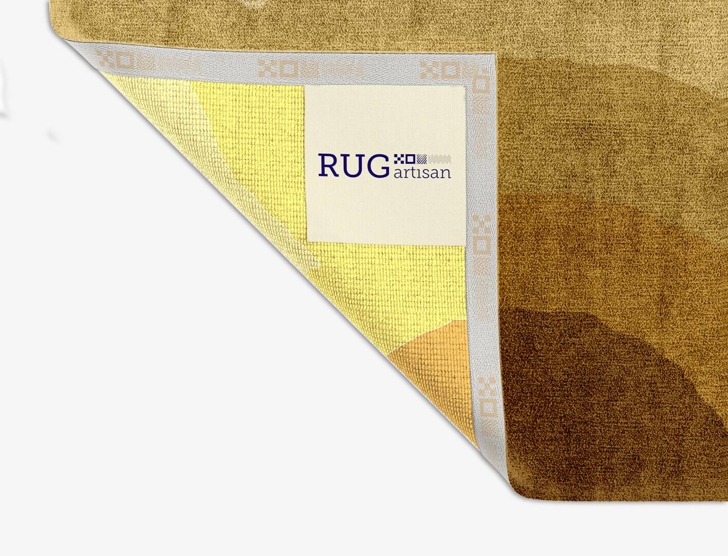 Malibu Gradation Square Hand Knotted Bamboo Silk Custom Rug by Rug Artisan