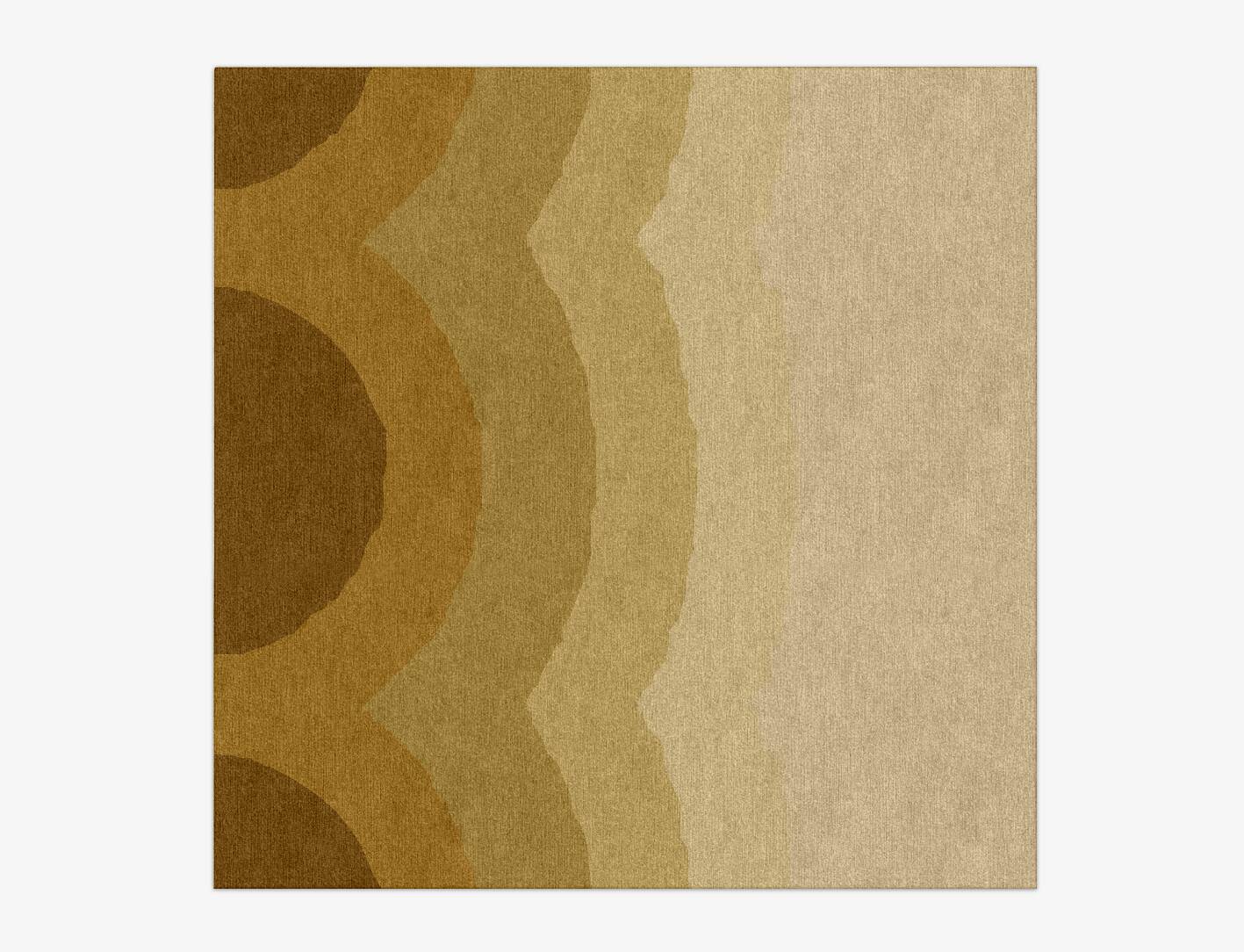 Malibu Gradation Square Hand Knotted Tibetan Wool Custom Rug by Rug Artisan