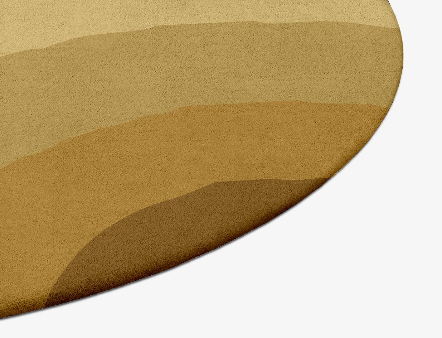 Malibu Gradation Oval Hand Tufted Pure Wool Custom Rug by Rug Artisan