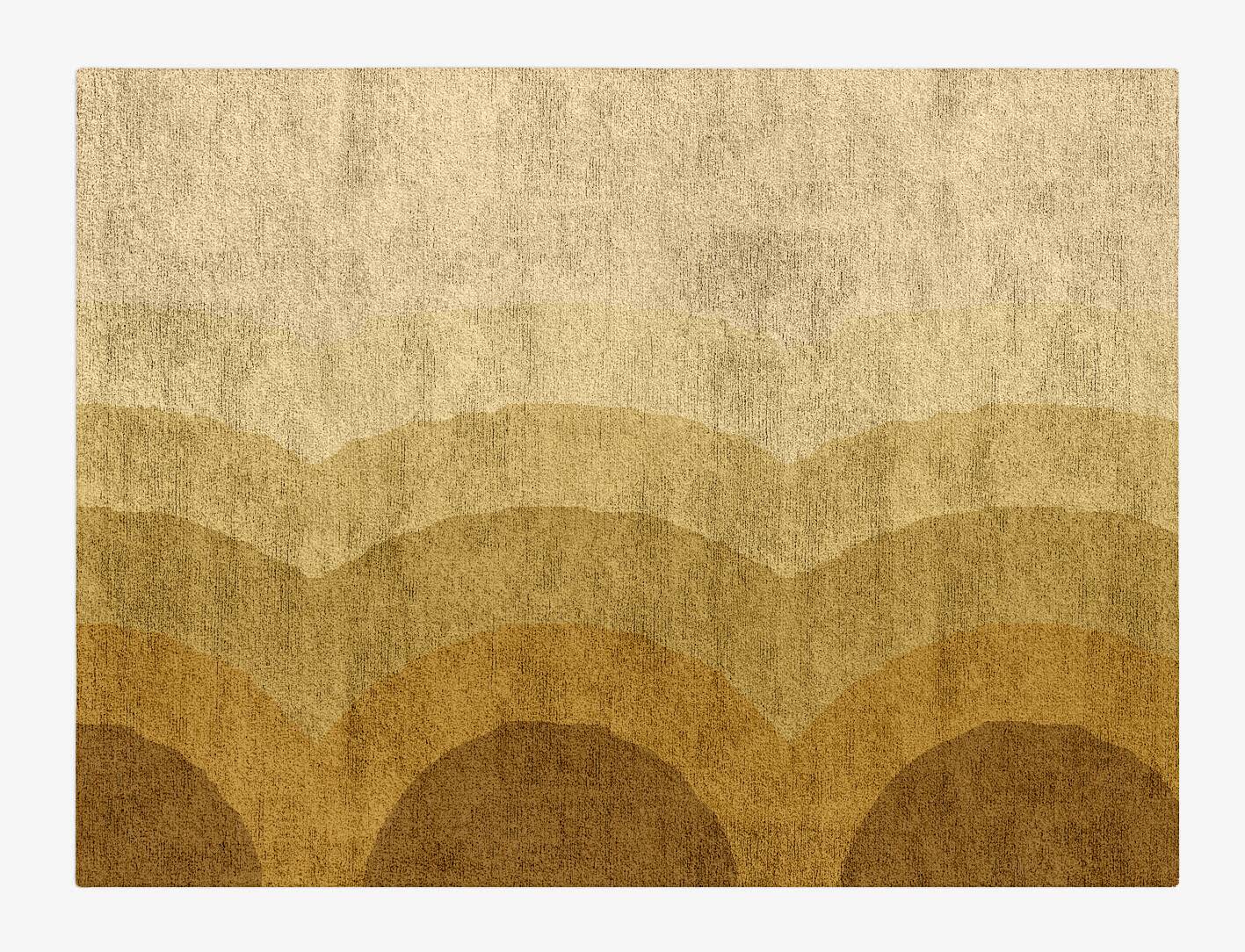 Malibu Gradation Rectangle Hand Tufted Bamboo Silk Custom Rug by Rug Artisan