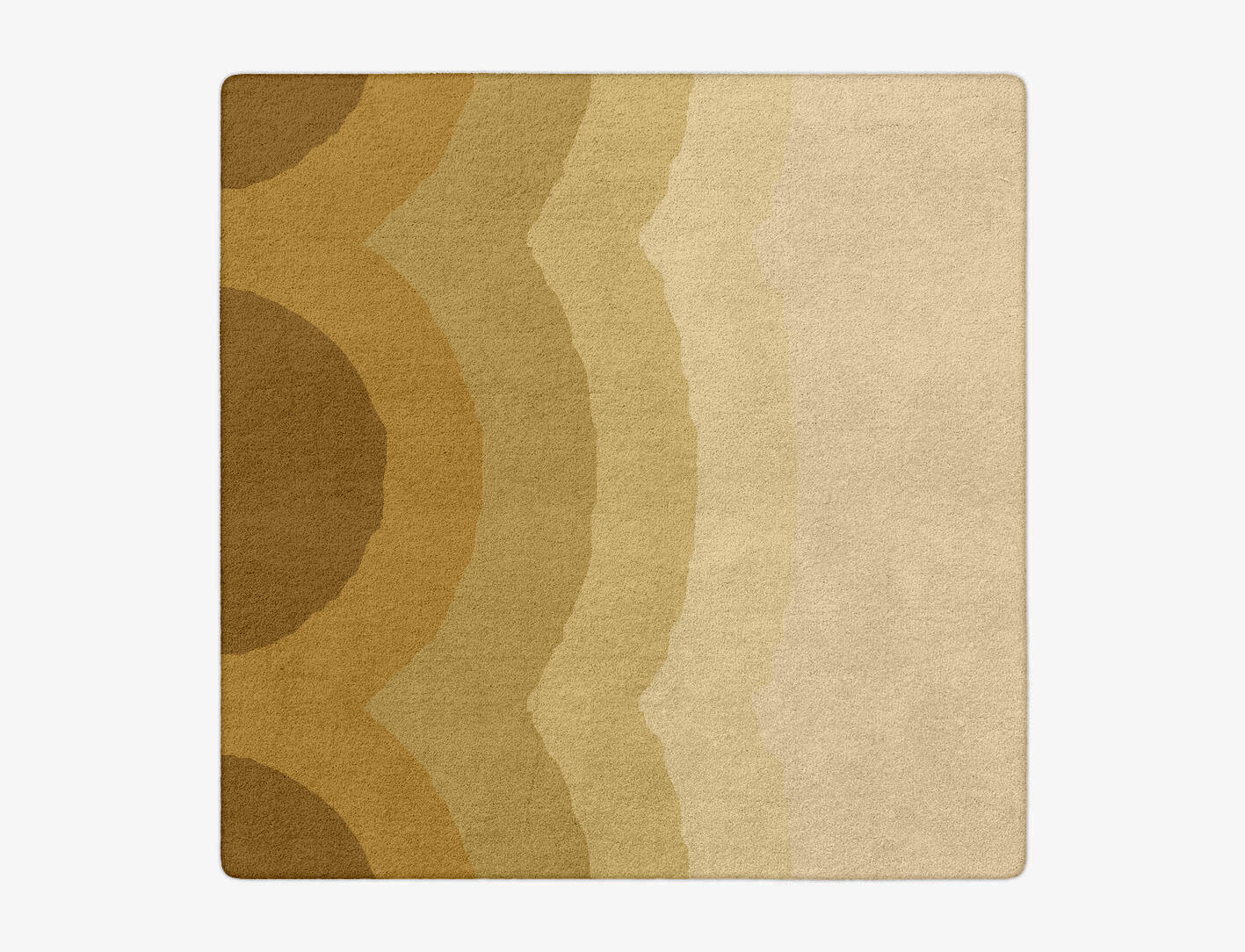 Malibu Gradation Square Hand Tufted Pure Wool Custom Rug by Rug Artisan