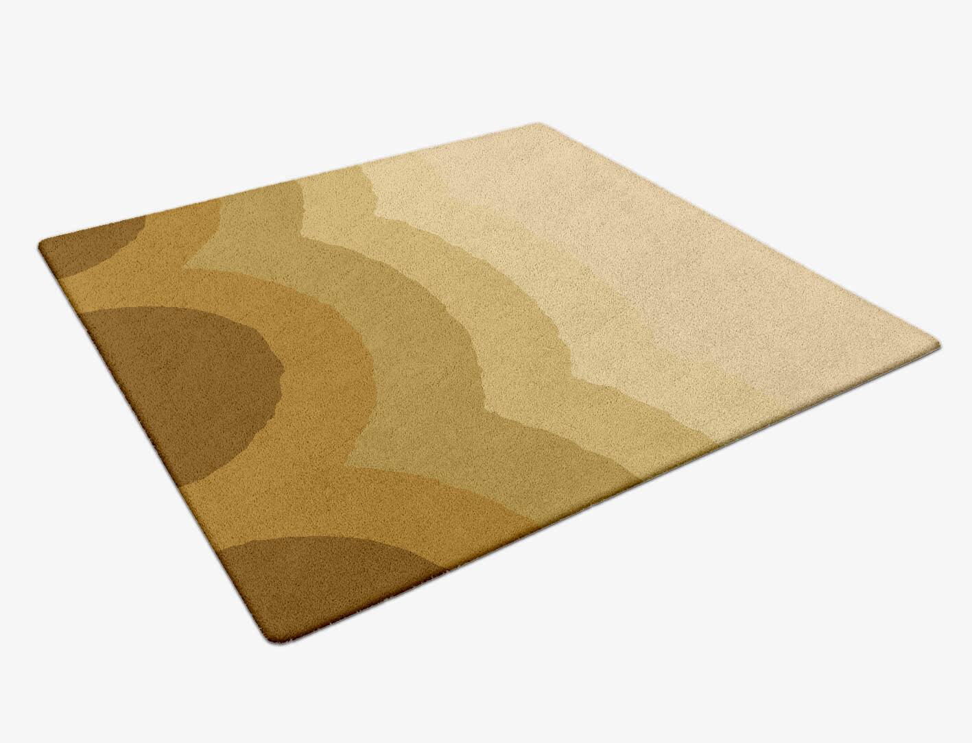 Malibu Gradation Square Hand Tufted Pure Wool Custom Rug by Rug Artisan