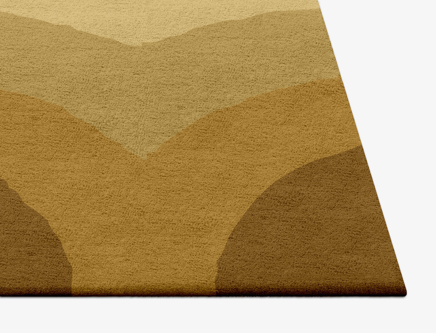 Malibu Gradation Square Hand Tufted Pure Wool Custom Rug by Rug Artisan