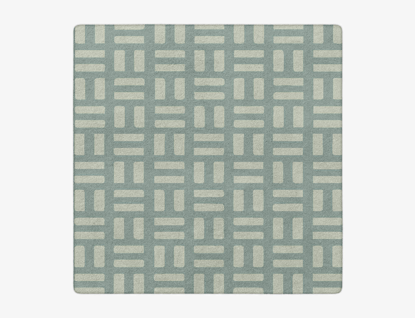 Mannerism Minimalist Square Hand Tufted Pure Wool Custom Rug by Rug Artisan