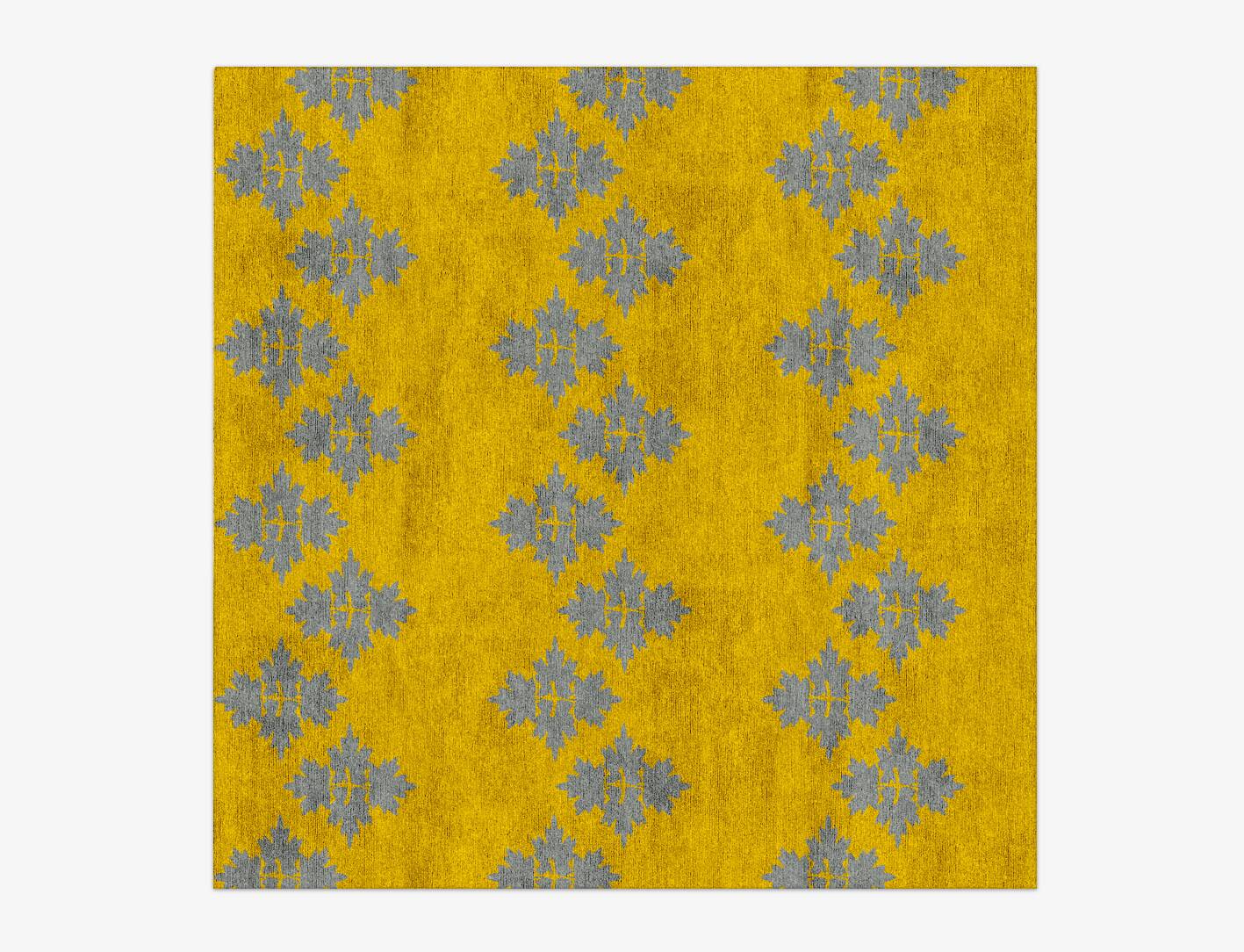 Maple Kids Square Hand Knotted Bamboo Silk Custom Rug by Rug Artisan