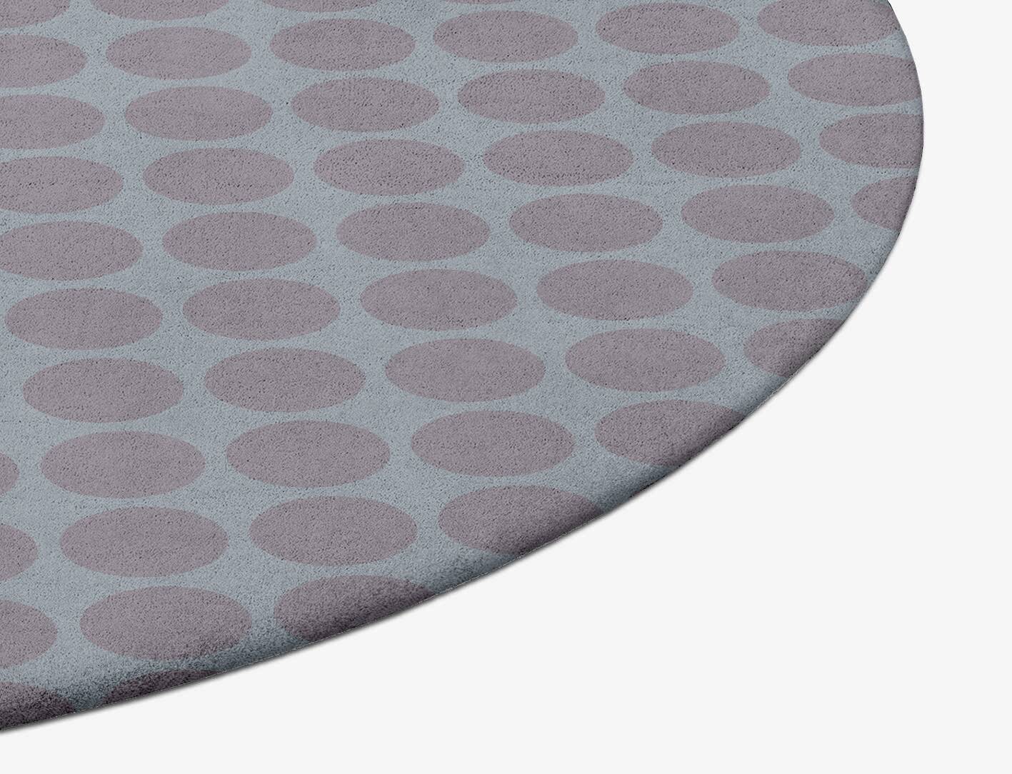 Marbles Geometric Oval Hand Tufted Pure Wool Custom Rug by Rug Artisan