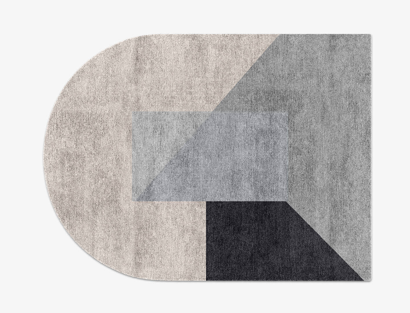 Mardy  Arch Hand Knotted Bamboo Silk Custom Rug by Rug Artisan